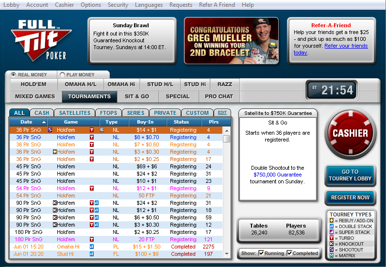 fulltilt poker gratuit